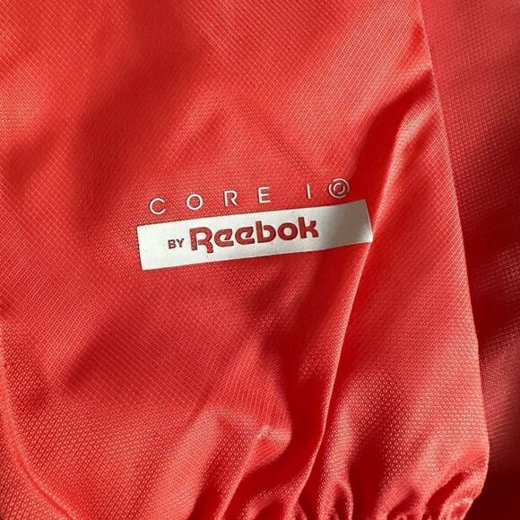 REEBOX windbreakers Women Oversized French Terry Full-Zip Hoodie Red… - Picture 8 of 16